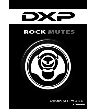DXP "Rock Mutes" (7 Piece Set Of Rubber Drum Mutes)